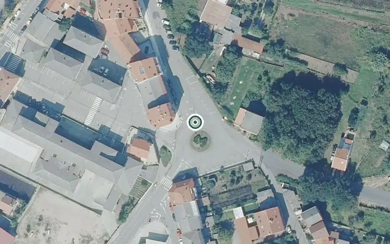 Vista aérea de la ubicación de Centro de Día de Boiro