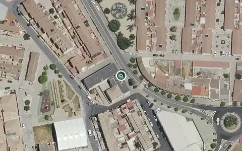 Vista aérea de la ubicación de Centro de Día para Mayores de San Bartolome