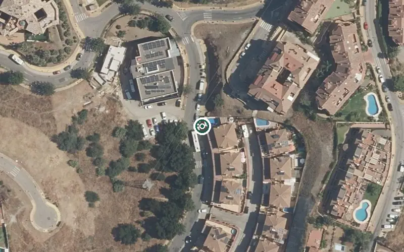 Vista aérea de la ubicación de Residencia para Mayores Enfermos de Alzheimer Adolfo Suarez