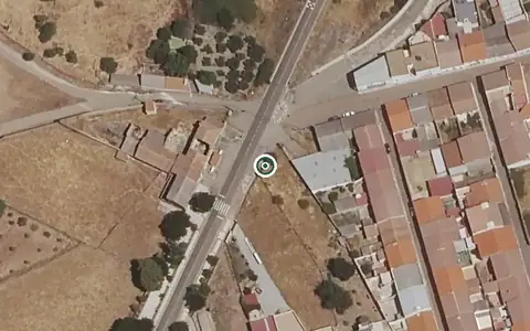 Vista aérea de la ubicación de Residencia Mixta de Mayores de Zarza Capilla