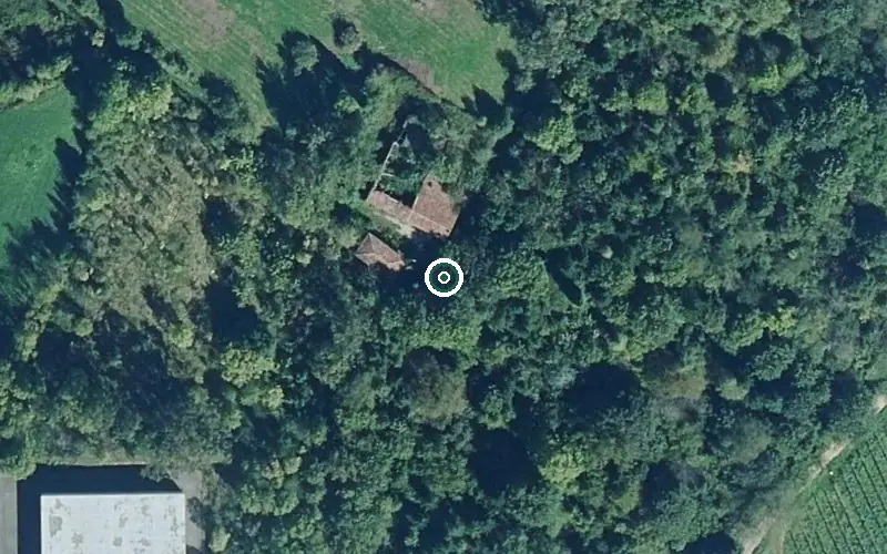 Vista aérea de la ubicación de Geroargüelles