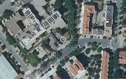 Vista aérea de la ubicación de Residencia de Mayores las Pocitas del Prior