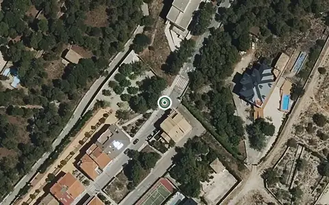 Vista aérea de la ubicación de Residencia P.m.d. Banyeres de Mariola