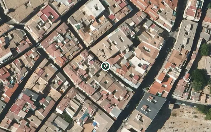 Vista aérea de la ubicación de Residencia Geriátrica Montesol