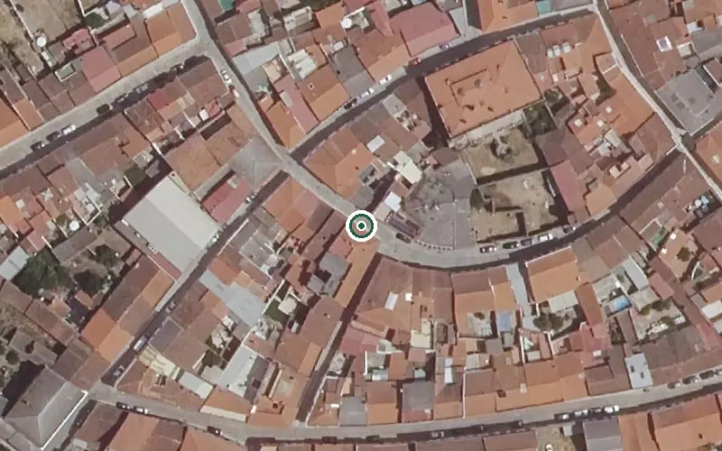 Vista aérea de la ubicación de Residencia de Higuera la Real